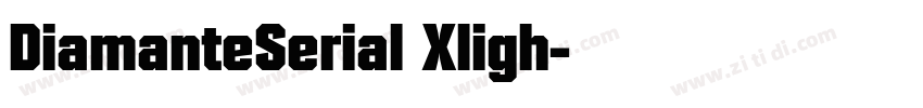DiamanteSerial Xligh字体转换 DiamanteSerial Xligh字体转换